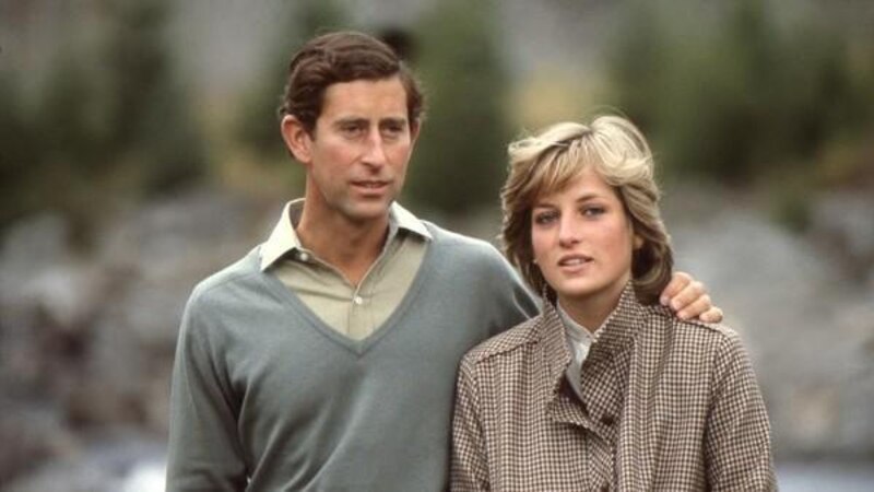 La Princesa Diana y el Príncipe Carlos