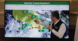 Ciclón tropical Polo se intensificará y generará lluvias, oleaje y vientos fuertes en el Pacífico mexicano