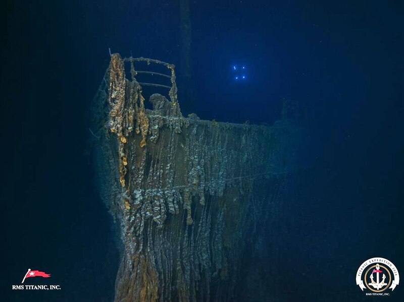 Los restos del Titanic