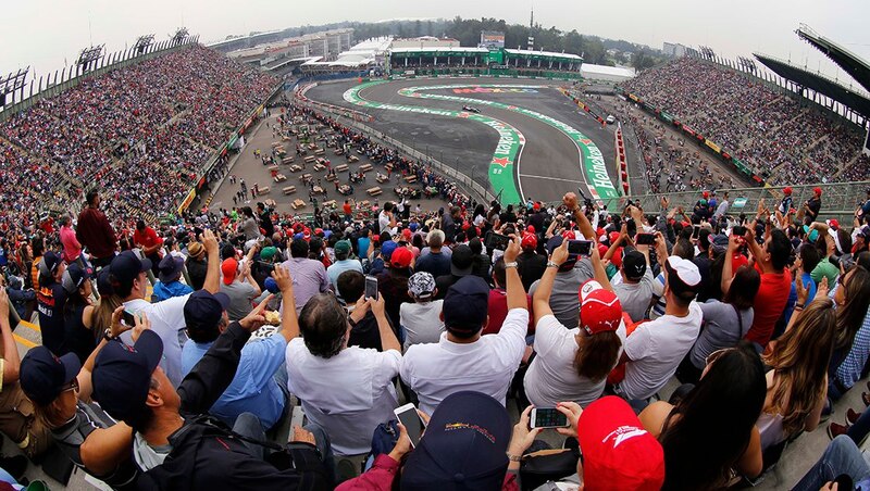 ¡Espectacular carrera de Fórmula 1 en México!