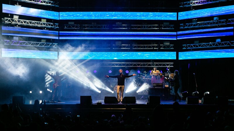 Concierto de rock en vivo