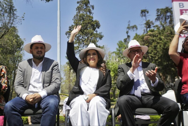 La Jefa de Gobierno, Claudia Sheinbaum, encabeza el evento "Diálogos por la Transformación" en la alcaldía Cuauhtémoc.