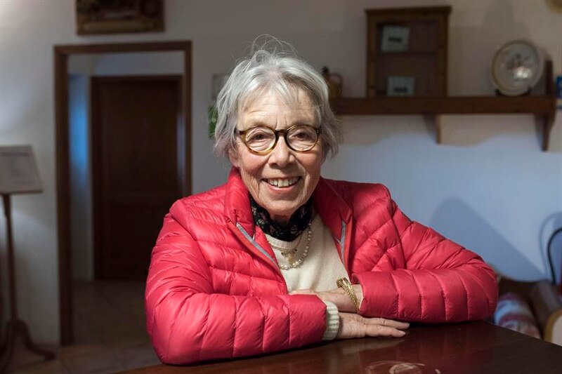 Abuela sonriendo