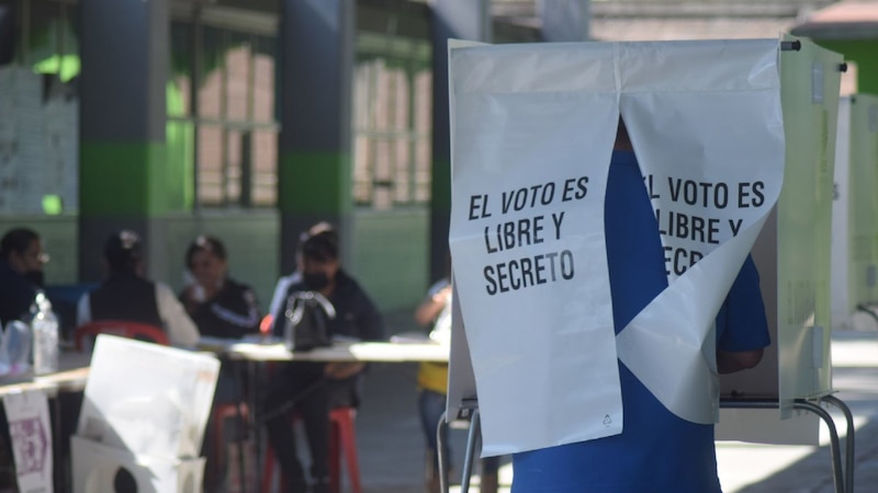 El voto es libre y secreto