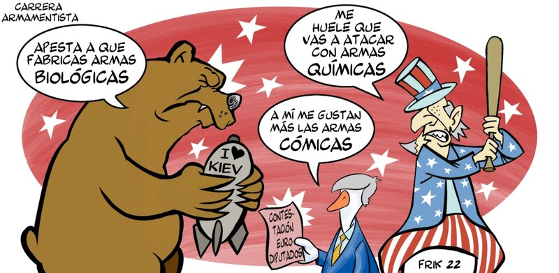 Rusia acusa a EE.UU. de desarrollar armas biológicas en Ucrania