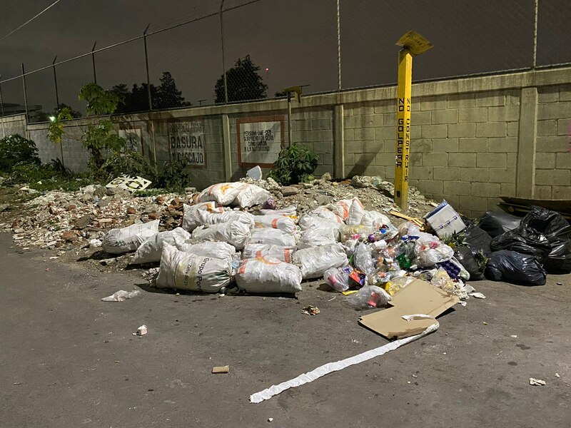 Basura en la calle