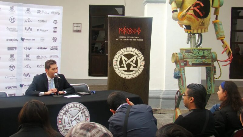 Presentación del Festival Morbido en Puebla