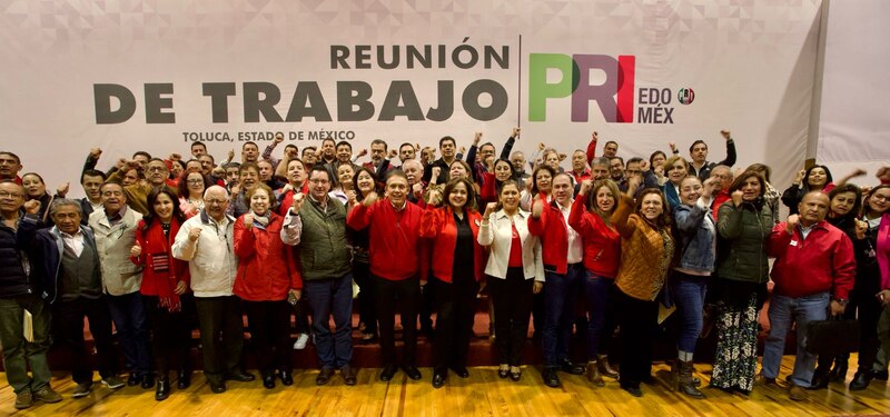 Reunión de trabajo del PRI