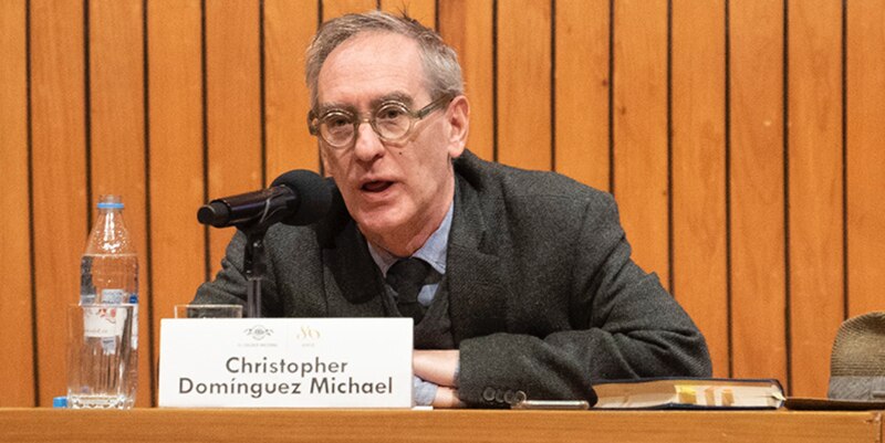 Christopher Domínguez Michael, escritor y académico mexicano