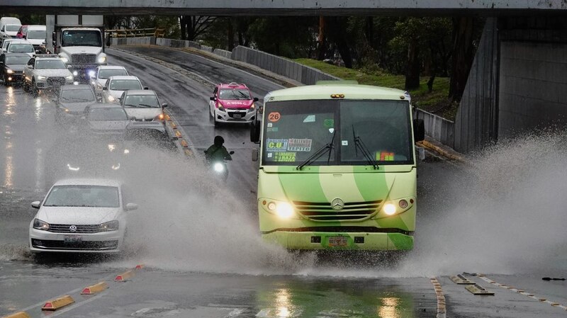 Lluvia en la Ciudad de México