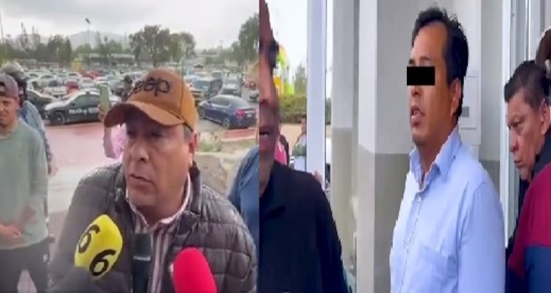 Pelea entre políticos en México