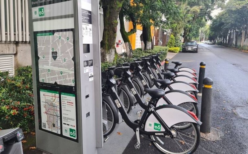 Bicicletas públicas en la Ciudad de México