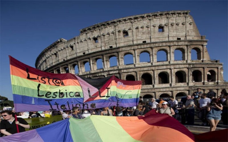 Orgullo gay en Roma