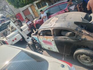 Retiran 23 vehículos abandonados en operativo de chatarrización en Agrícola Oriental