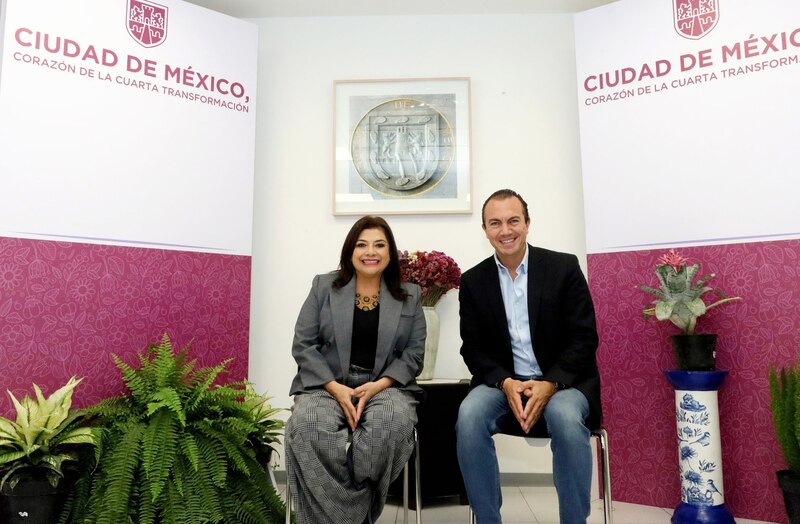 - Reunión de trabajo entre la Jefa de Gobierno, Claudia Sheinbaum, y el Presidente del Tribunal Superior de Justicia de la Ciudad de México, Rafael Guerra Álvarez.