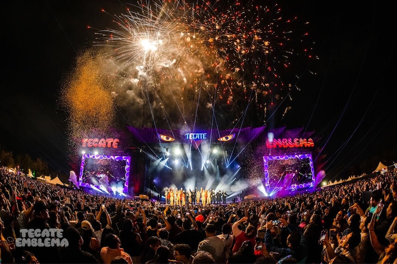 ¡Espectacular cierre del festival Tecate Emblema!