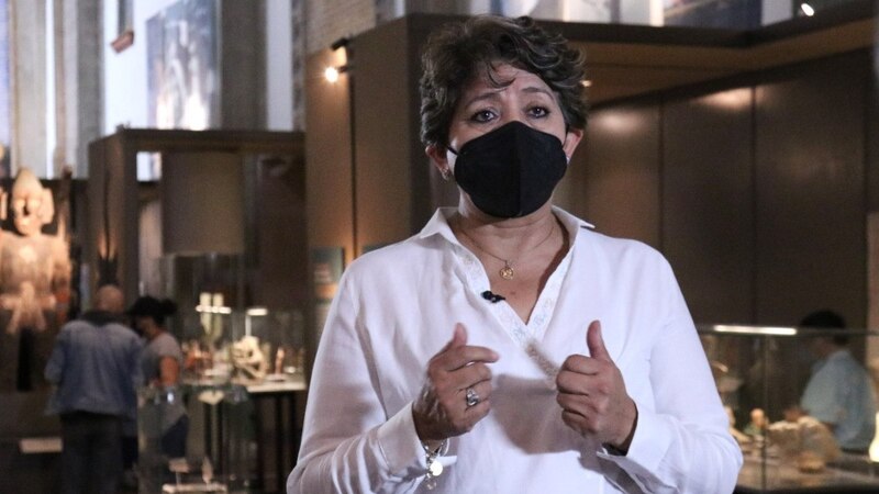La Ministra de Cultura visita el Museo Nacional de Antropología e Historia