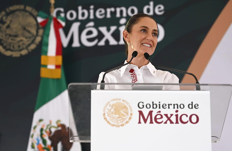 La presidenta Claudia Sheinbaum aseveró que México no es colonia de nadie", al tiempo que refrendó la defensa de los connacionales en EEUU, a un día de que Donald Trump asuma el poder