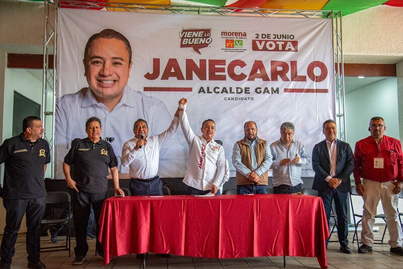 Janecarlo candidato a la alcaldía de Gustavo A. Madero