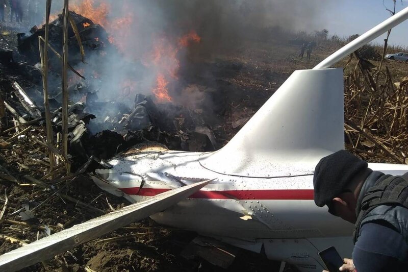 Accidente aéreo en México deja un muerto y dos heridos