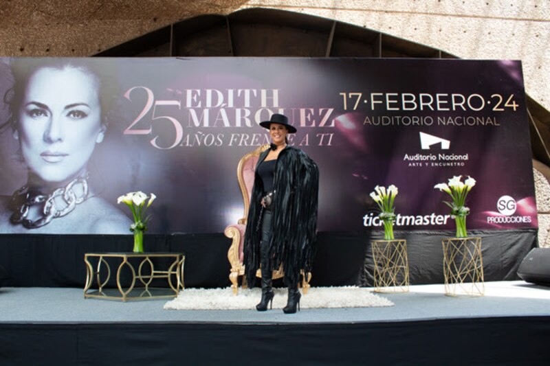 Title: Edith Márquez celebra 25 años de trayectoria en el Auditorio Nacional