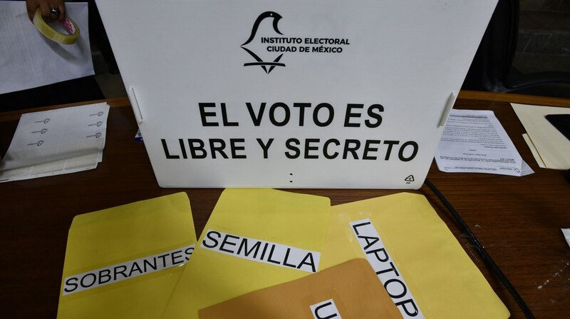 El voto es libre y secreto