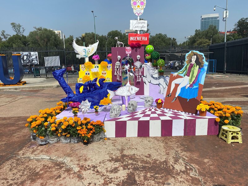 Ofrenda del Día de Muertos en la UNAM