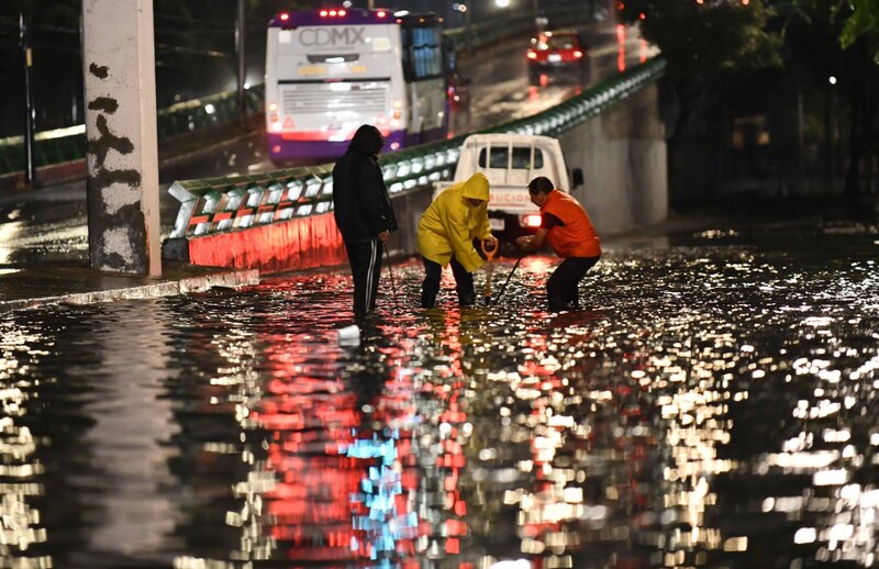 Inundaciones en la Ciudad de México