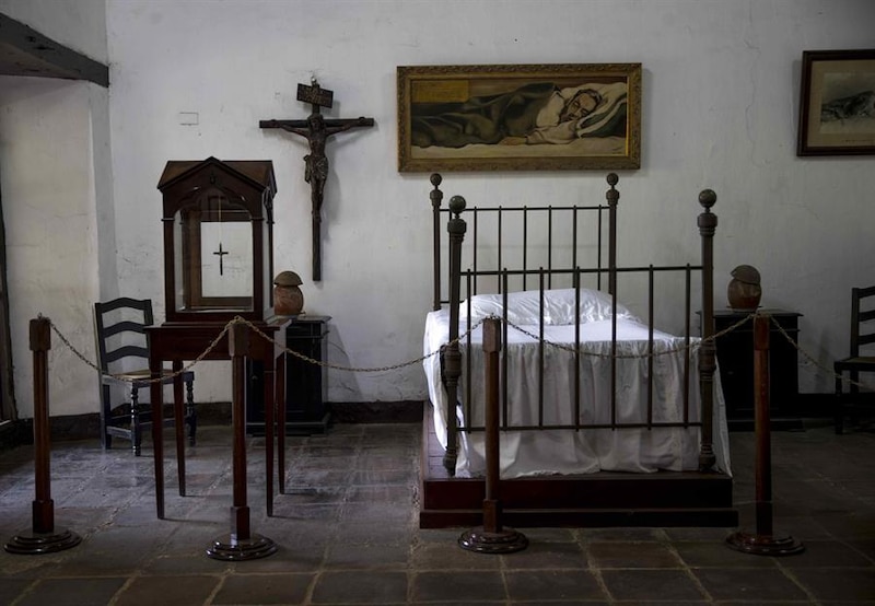 La cama de San Pedro de Alcántara