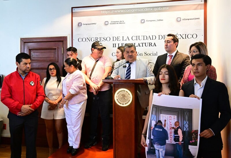 Congreso de la Ciudad de México clausura verificentro por corrupción