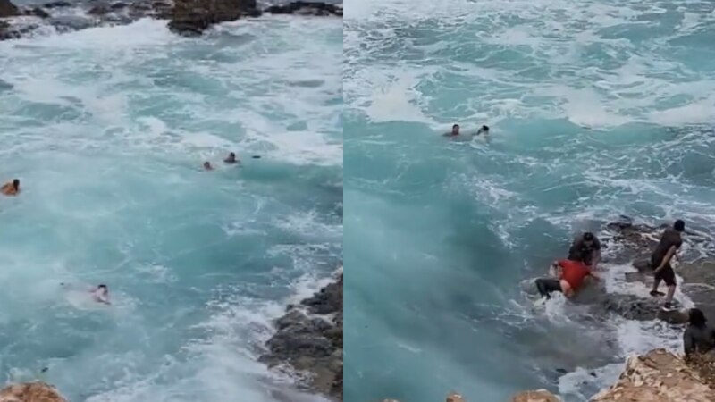 Rescate en el mar