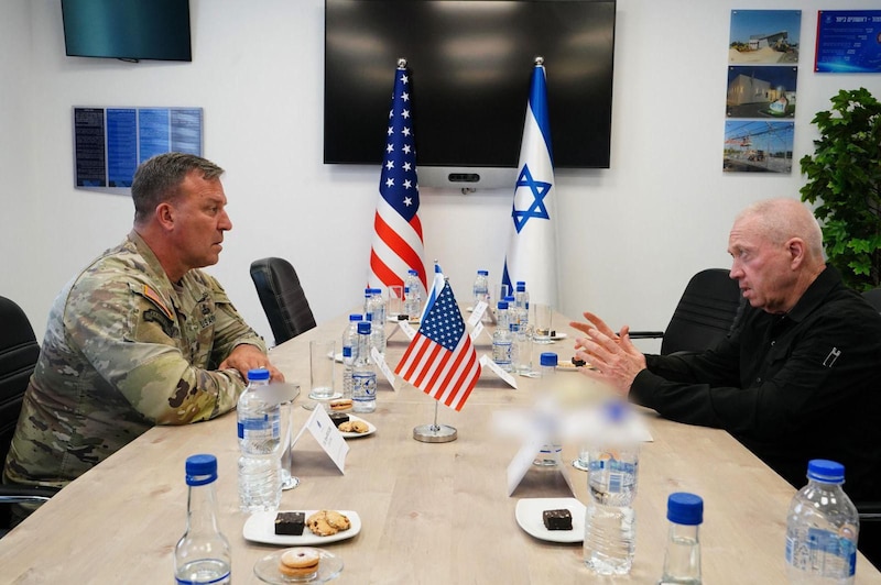 El jefe de la Guardia Nacional de EE.UU. visita Israel