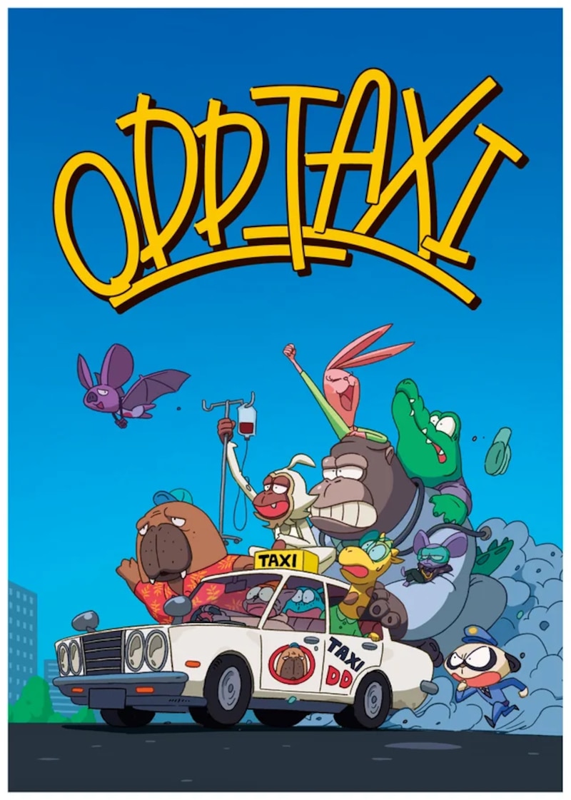 Poster del anime Oddtaxi