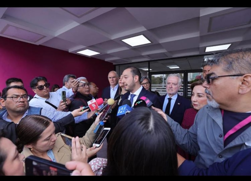 El presidente López Obrador ofrece una conferencia de prensa