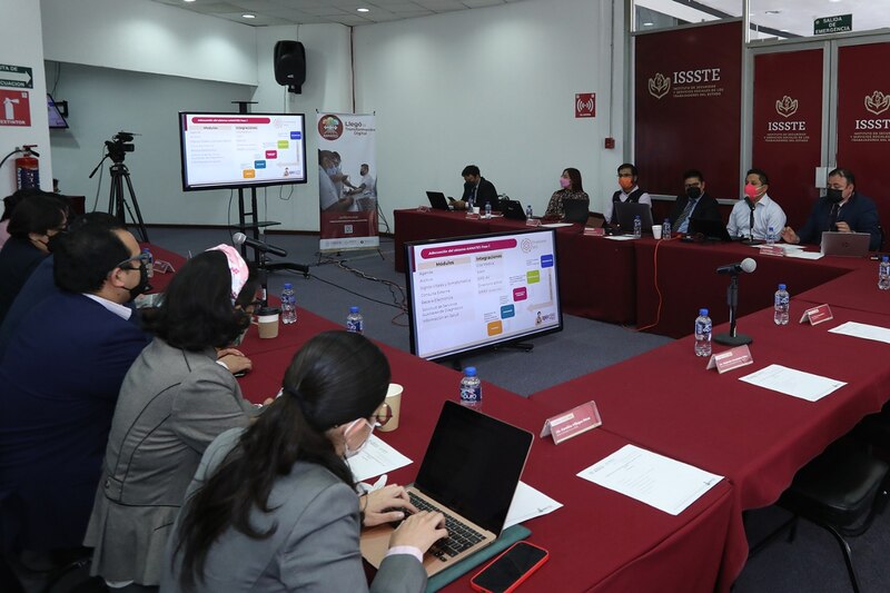 Reunión de trabajo del ISSSTE