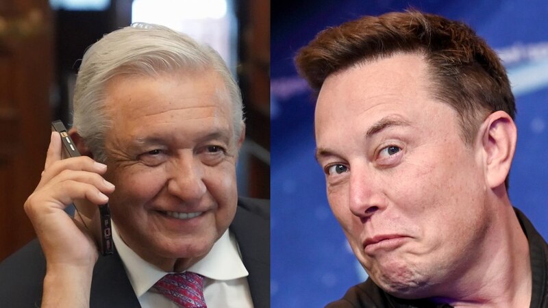 Elon Musk se burla de AMLO por su teléfono