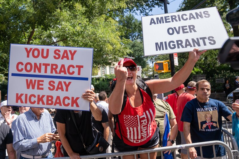 Protestas en Estados Unidos contra la inmigración