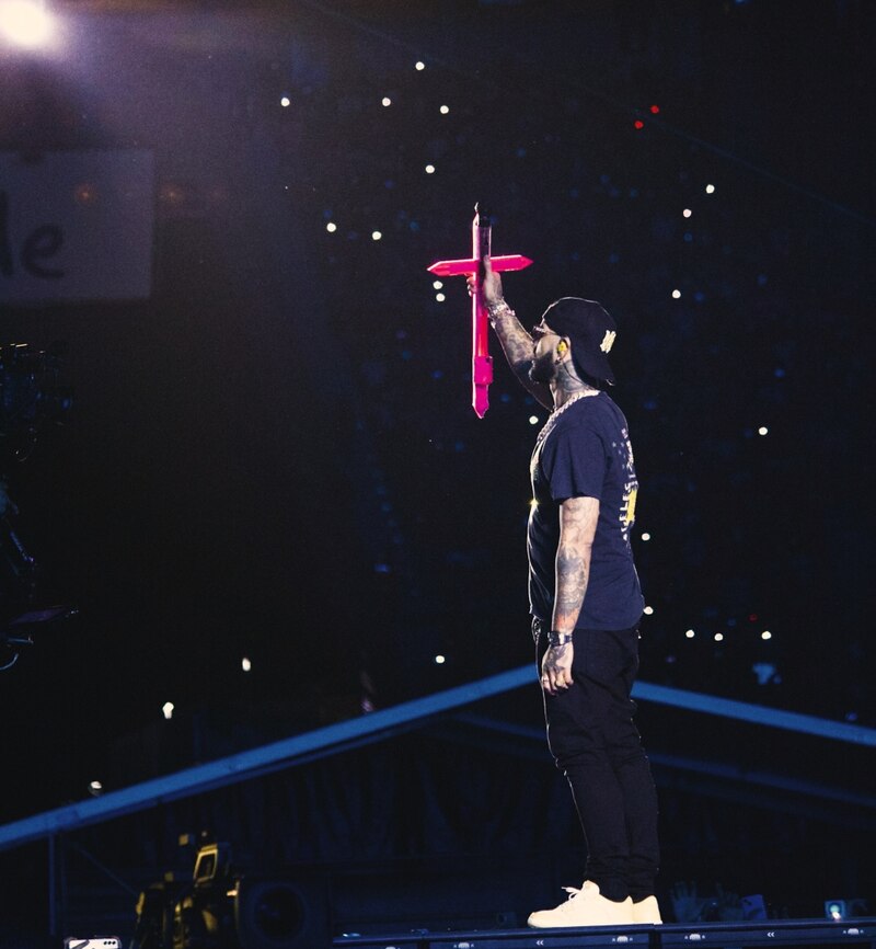 Anuel AA en concierto desde el Estadio GNP