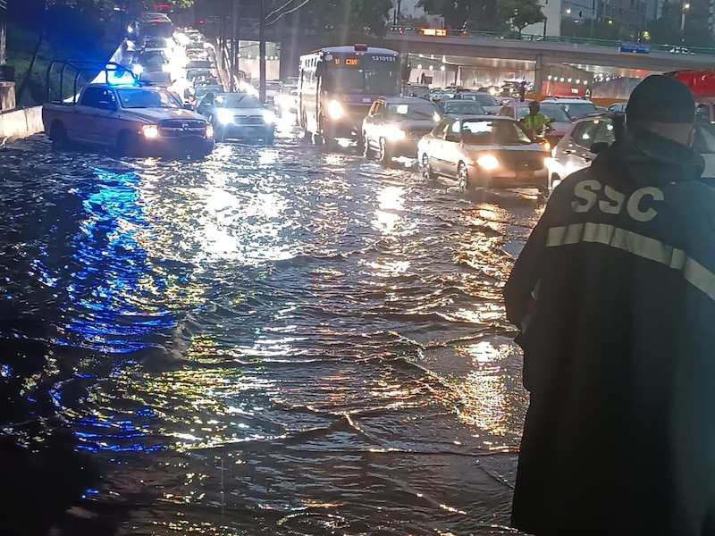 Inundación en la ciudad