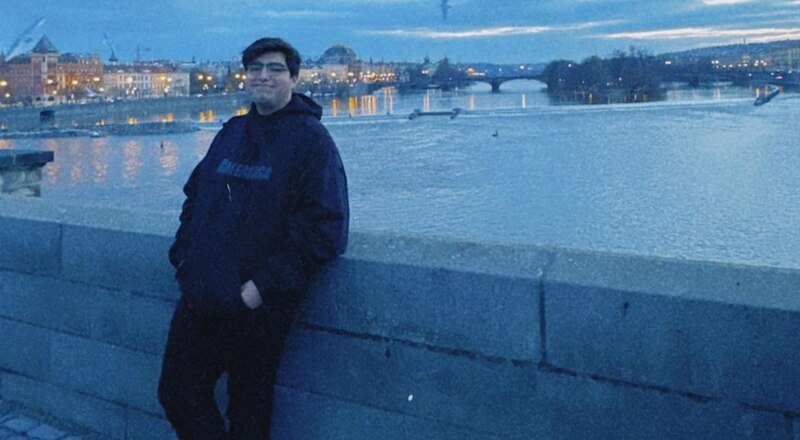 Un joven en Praga