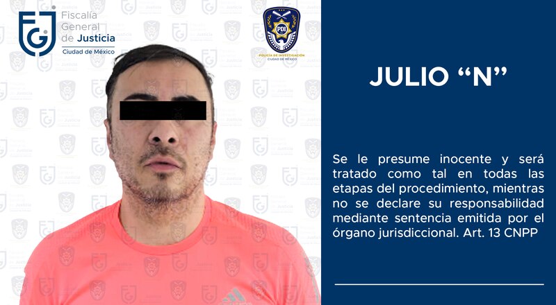 Title: Julio "N" presunto delincuente