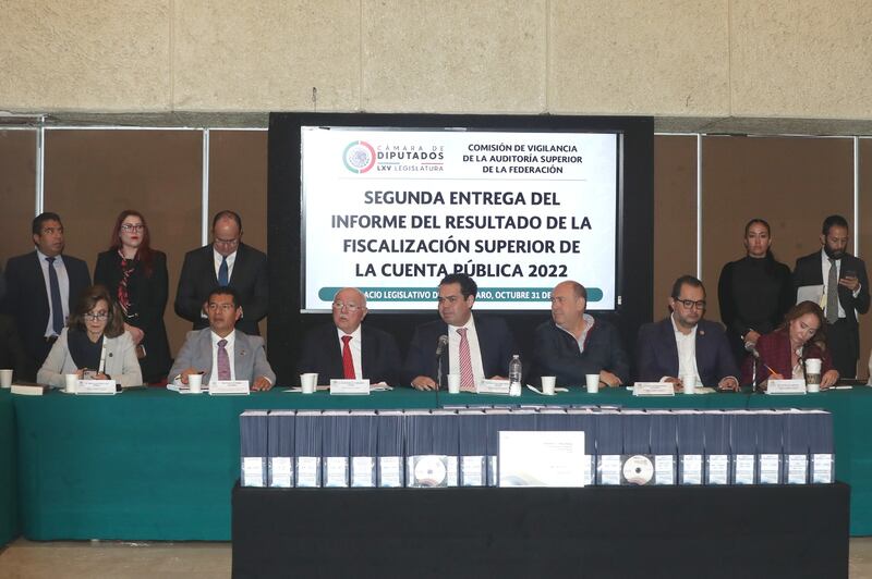 Diputados reciben segunda entrega del informe de fiscalización de la Cuenta Pública 2022