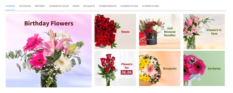 Arreglos florales para cumpleaños