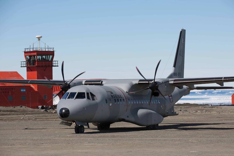 Una aeronave de la Marina sufrió un accidente en texas