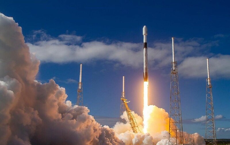 Lanzamiento de un cohete SpaceX