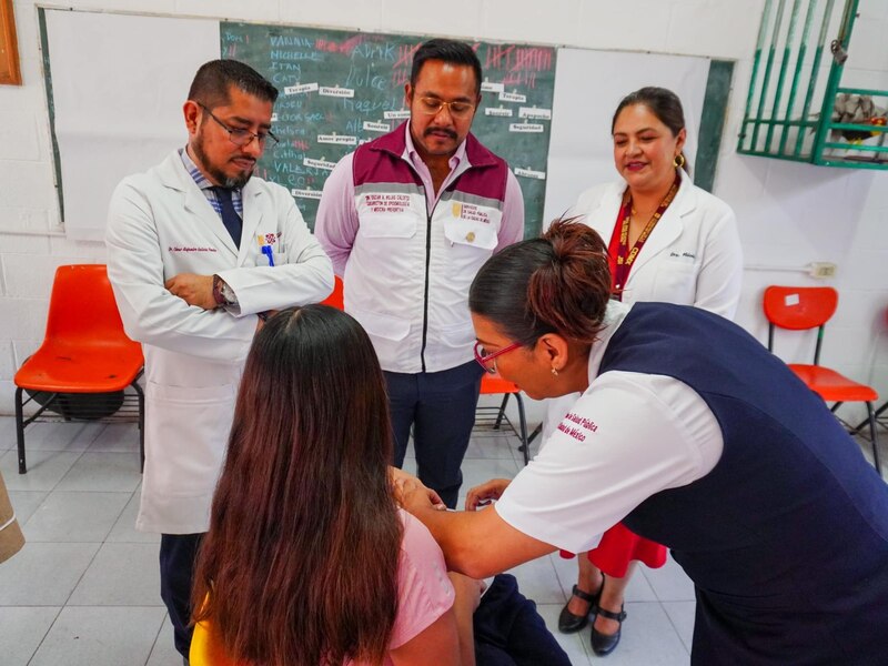 Jornada de vacunación contra la influenza en México