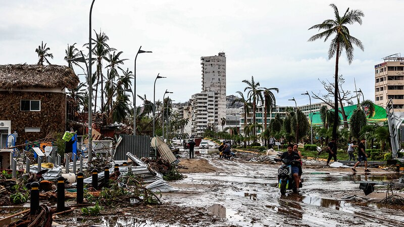 Devastación en Puerto Rico tras el huracán María