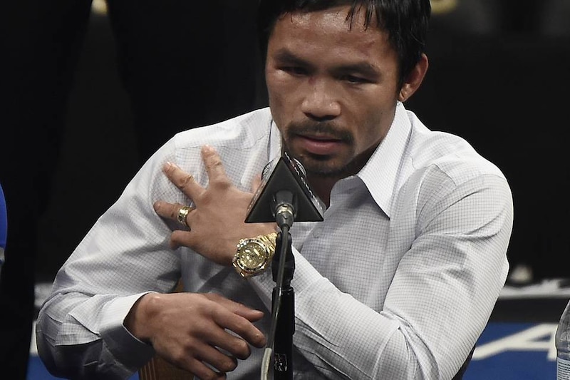 Manny Pacquiao, el mejor boxeador del mundo