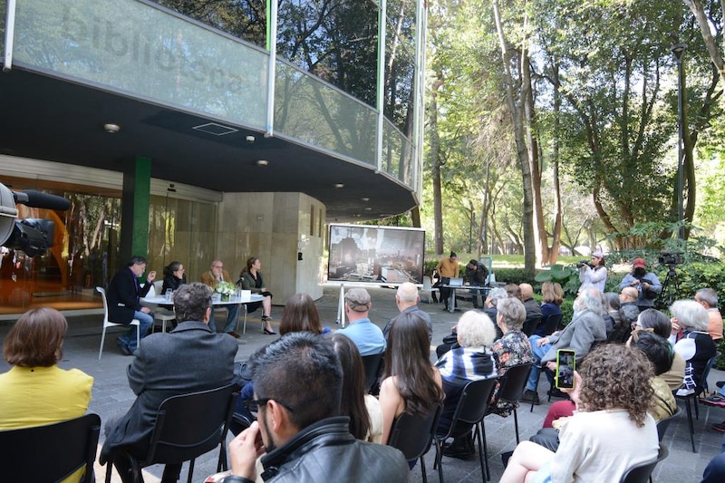 Conferencia sobre el cambio climático en la Ciudad de México