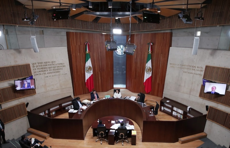 Sesión de la Suprema Corte de Justicia de la Nación